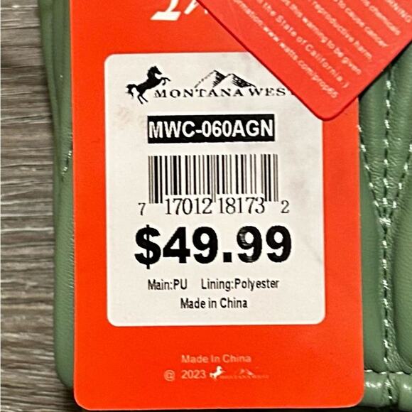 Montana West Quilted Handbag for Women Crossbody with Gold Chain - Picture 9 of 9